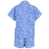 Floral Short Sleeve Shorty Pajamas