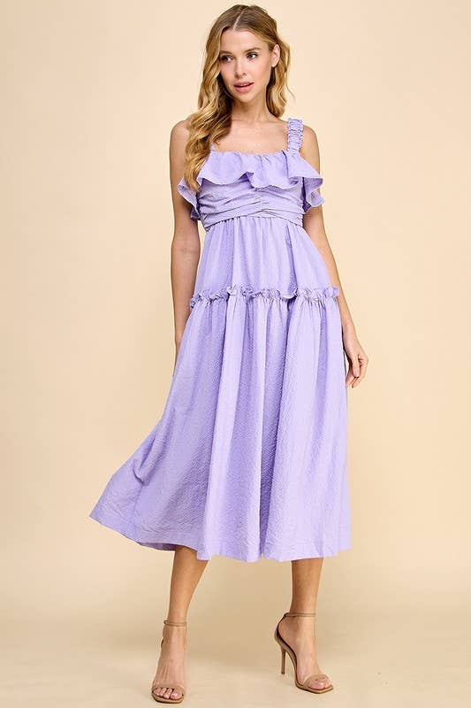 Midi Dress | Lavender