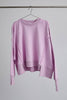 Long Sleeve Round Neck Sweatshirt | Light Pink