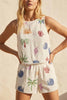 Printed 2 Piece Short Set | Multi