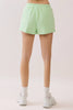 High waisted Sweat Shorts | Lime
