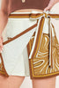 Printed Woven Skort | Ivory