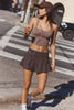Get Your Flirt On Shorts | Chocolate
