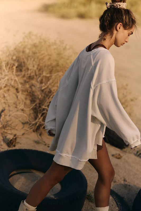 One To Beat Pullover | Ivory