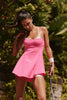 Baseline UV Protection Tennis Dress | Neon Pink