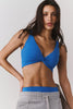 Never Better Reversible Twist Crop | Cobalt
