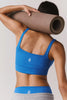 Never Better Reversible Twist Crop | Cobalt