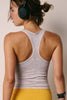 Good Karma Long Tank | Vintage Ice Grey