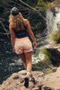 In The Wild Skort | Pastel Peach