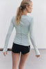 Right On Run Long Sleeve Layer | Pistachio