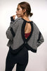 My Time Textured Layer | Black & White Stripe Combo