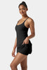 In My Feels Everyday Cloudful® Air Backless 2-in-1 Activity Dress-Euphoria Air | Black