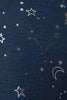 SoftShine High Waisted Midi Legging | Nocturnal Navy-Gunmetal Constellations